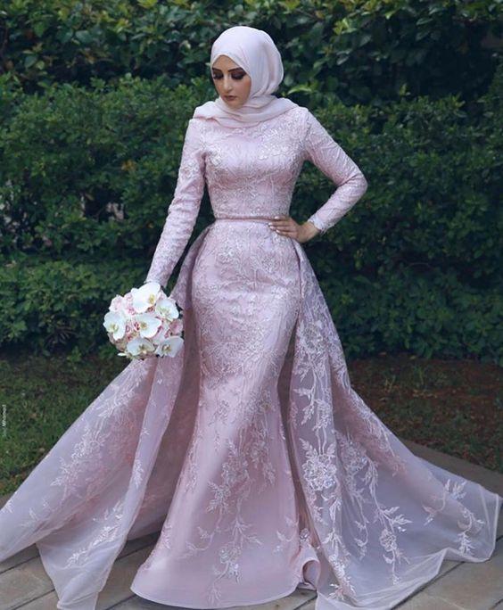 4983 2 شوفي الفساتين الجديدة للخطوبتك - فستان خطوبة للمحجبات U18